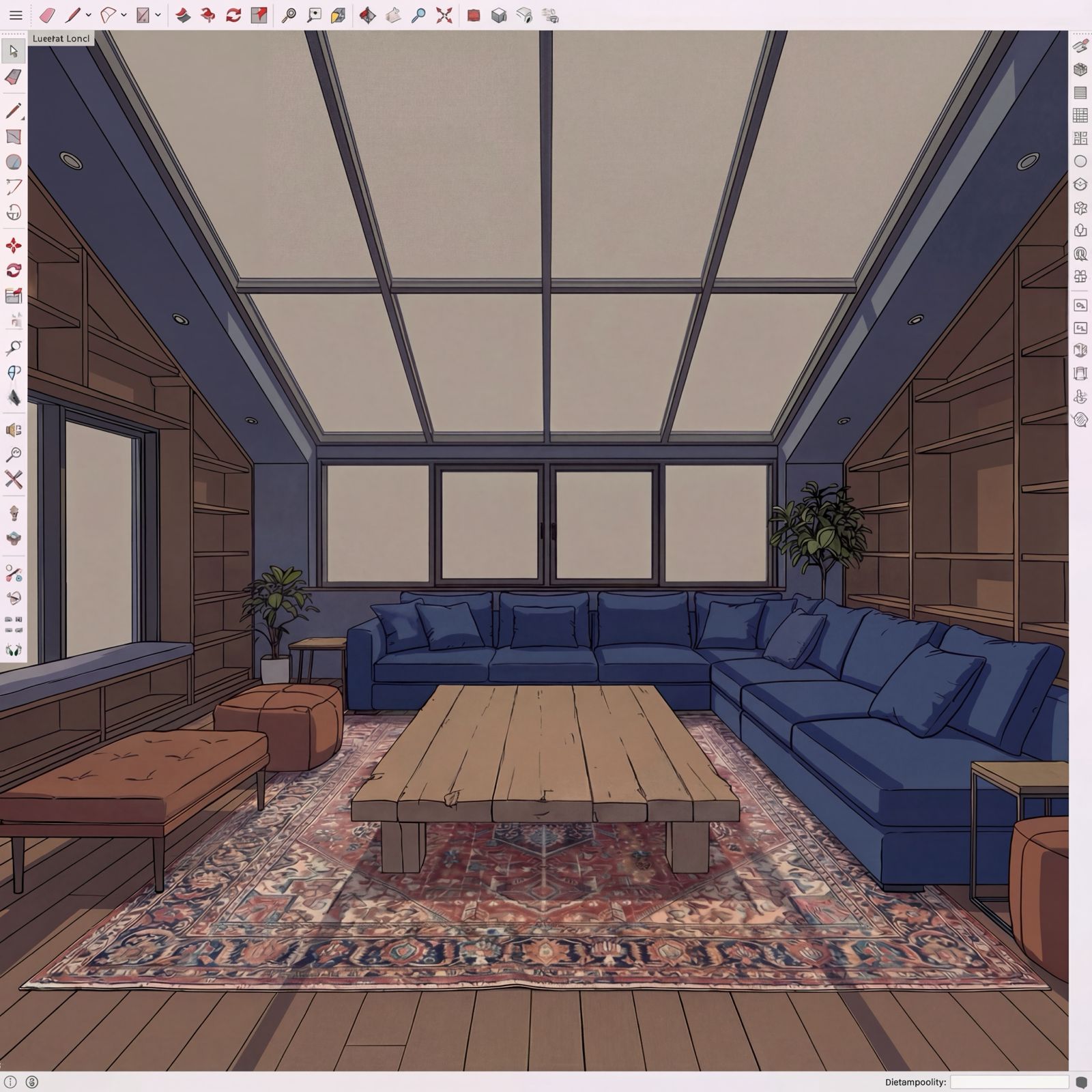 Sketch to Render input